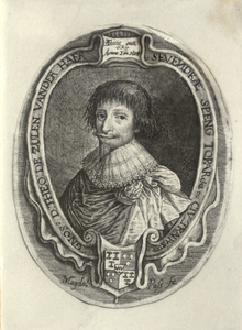 107249 Portret van D. van Zuylen van de Haer, geboren 1599, hoofdschout van Utrecht (1622-1624), overleden 1624. ...